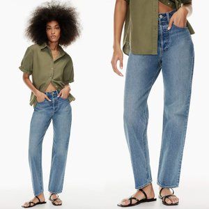 Aritzia Denim Forum The Joni High Rise Loose Jeans 90s Slouchy, Sz 28